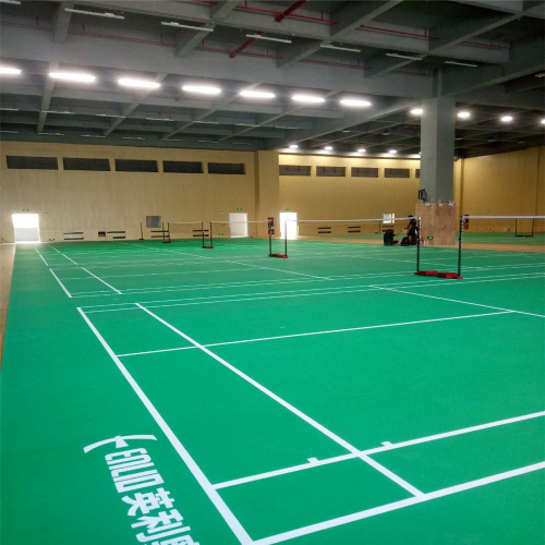 Pavimentazione sportiva in gomma per badminton per la scuola