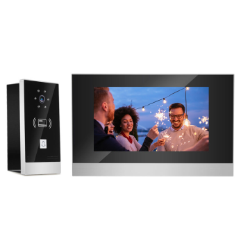 Wireless 2-Wire System Easy Install DIY Video Intercom Doorbell for Villas