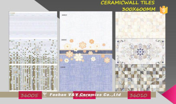 New Products Outside 300x600mm Wall Tiles Design in China