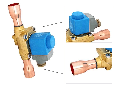 EVR series refrigeration solenoid valve in cooling system