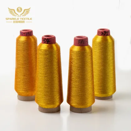 Top-Quality Wholesale ST-Type Dongyang Metallic Thread: Sparkle Zari 150D Polyester Metallic Thread
