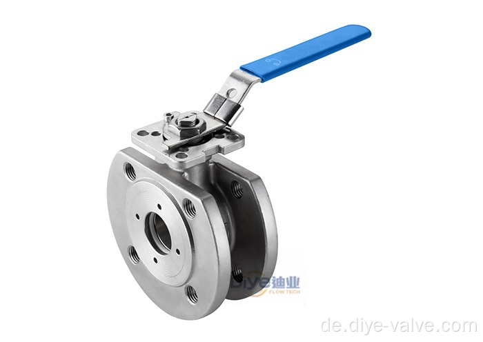 ISO5211 Pad Ball Valve-1-PC Wafer Flansch