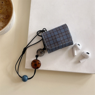 Couverture coréenne Blue Plaid AirPods Pro 2
