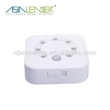 battery powered motion sensor led light indoor light with motion sensor