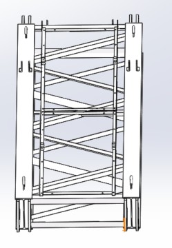 PBT15AD counterweight arm with strong counterweight capacity