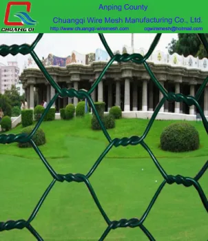 Economical garden wire fencing / hexagonal wire mesh