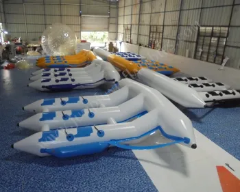 Water towable sports Inflatable Flyfish cheap 4/6/9 pseats Banana boats/Inflatable Fly Fish Boat