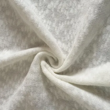 Linen like cotton slub fabric