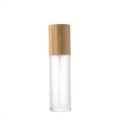 30ml 100ml Bamboo Lid Cosmetic Lotion Pump Bottle