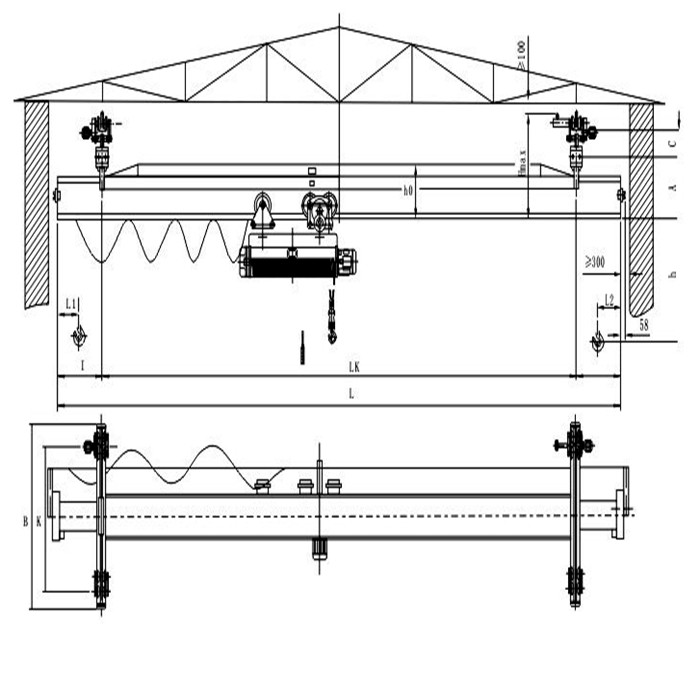 Single Girder Bridge Crane