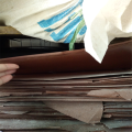 Brown Fabric Paper Laminated Board