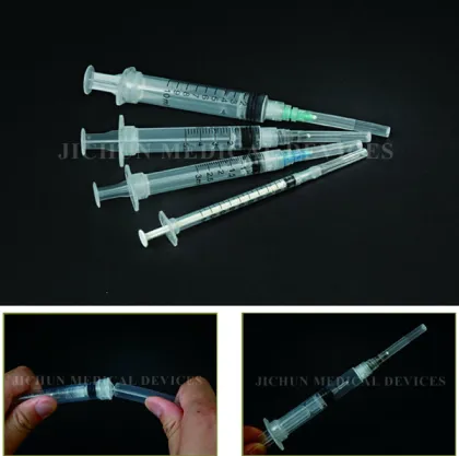 Disposable Sterile Retractable Safety Syringe