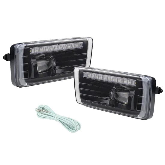 LED Fog Lights with DRL Assembly Kit for Chevy Silverado 1500 & Cadillac Avalanche 2007-2015