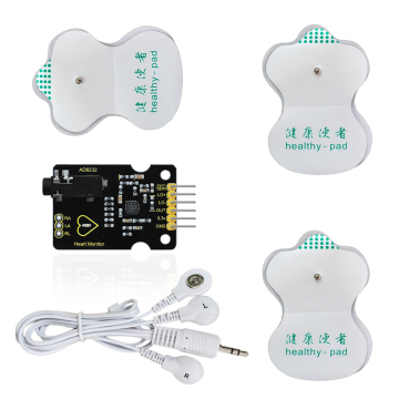 Keyestudio AD8232 ECG Measurement Heart Monitor Sensor Module Kit for Arduino R3" 

However, if you need a more concise title for SEO purposes, consider:

"AD8232 ECG Heart Monitor Sensor Kit for Arduino
