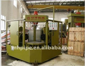hydraulic elbow beveling machine