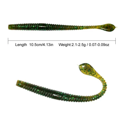 2.1G Soft Tail Fishing Lure - Long Soft Bait