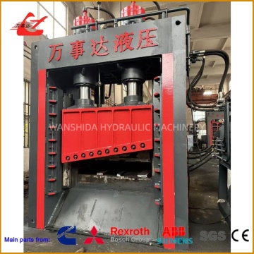 Tesoura guilhotina para serviço pesado para processamento de sucata de aço