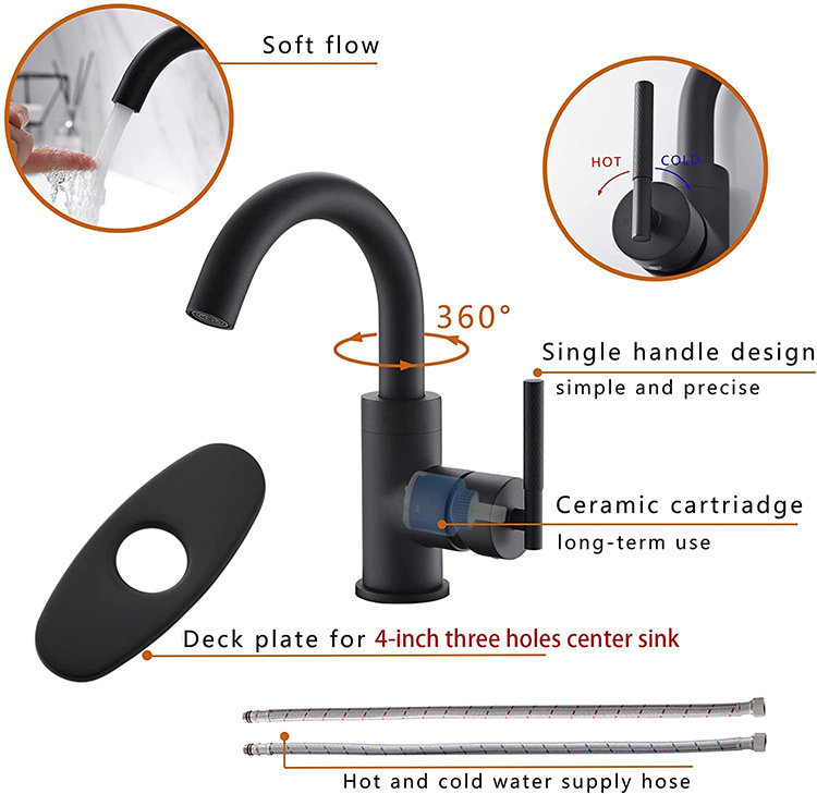 Diseñador Proyecto Fuente de consumo Informes de consumidores Tabones de grifo de cocina