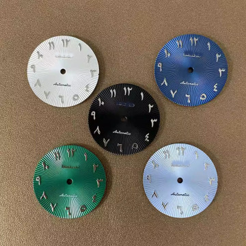 28.5mm New Spikes Watch Dial for NH35/36 Movement - Enhance Your Timepiece with Bold Design