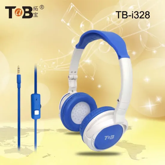 2015 Fashionable foldable and cheap mobile phone headphone