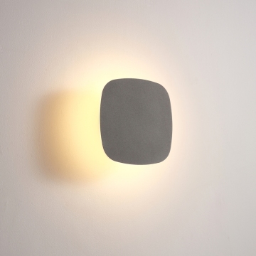 Aluminium LED Square Modern Outdoor Waterproof Black Garden Light