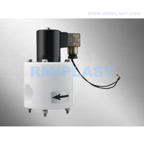 Flangia del filo di alimentazione del solenoide PTFE