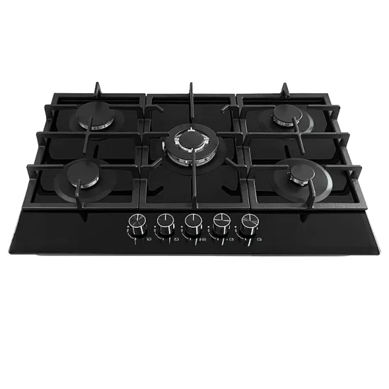 Luxury 80cm Bevelled Edge 5 Burner Gas Cooker with Hob