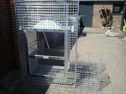 Metal Box Gabion Walls Welded Gabion Box