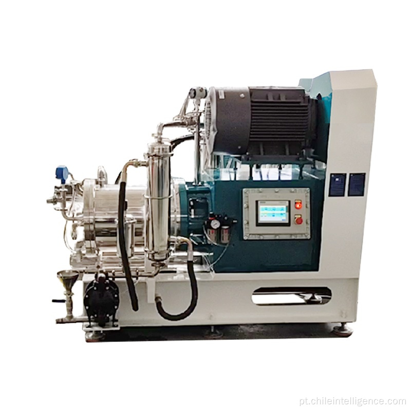 Máquina de moagem de fluido para tintas de impressão