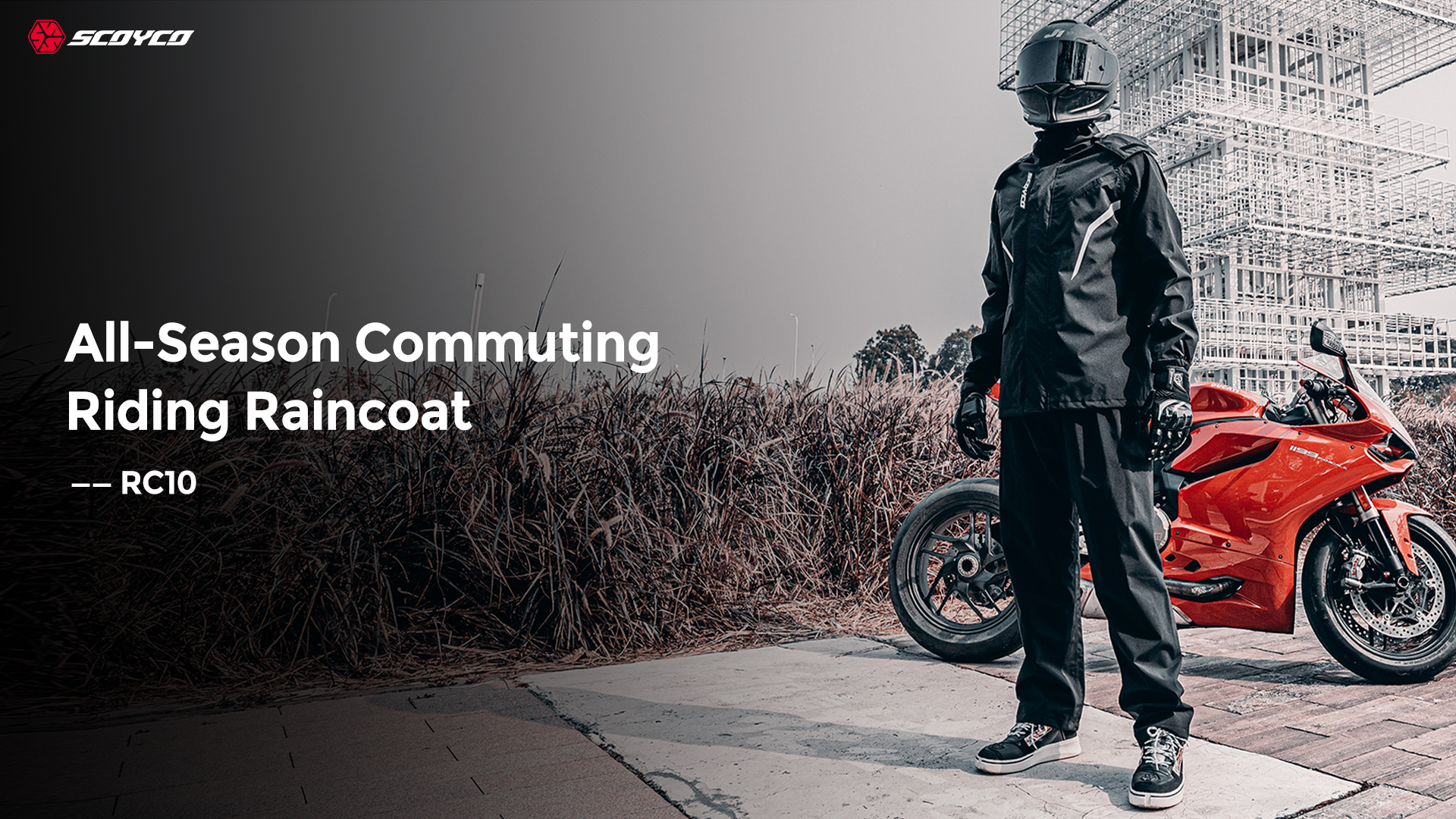 motorcycle raincoat