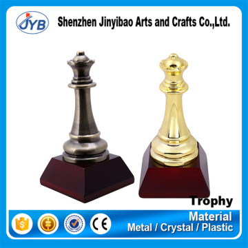 Europe Regional Feature and Metal Material Souvenirs International Chess Rewards Trophy