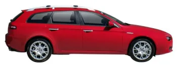 Car Roof Rack Cross Bar Whispbar for Alfa Romeo 159 2006-2012 rails