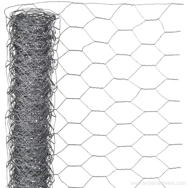 Supply Hot dipped Galvanized hexagonal Wire Mesh