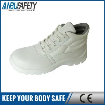Lace-up White ESD Steel Toe Safety shoes