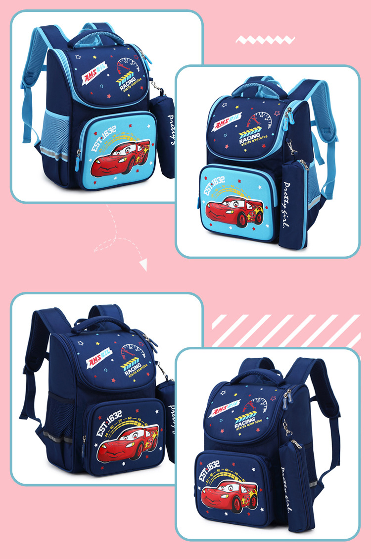 Primary school bag children's 3d backpack cartoon backpack (3)