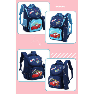 Saco de escola primária mochila infantil 3d mochila dos desenhos animados