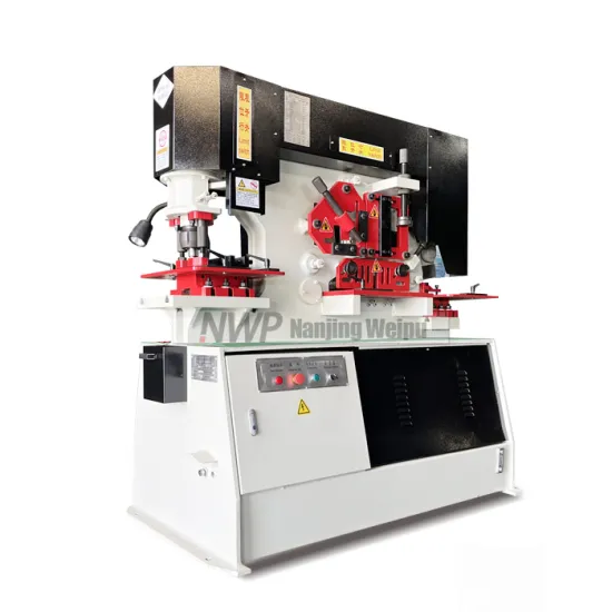 Affordable Hydraulic Ironworker Machine for Mechanical Punching and Shearing