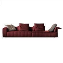 Roll Arm Sofa And Pillows