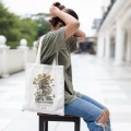 Hoa văn hoa mẫu hoa mẫu vải tote