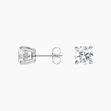 lab grown diamond studs Lab Grown Diamond Studs 18k White Gold, Factory