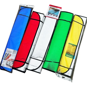 Custom Print Foldable Solid Color PE Bubble Foam UV Protection Car Sunshade for Windshield