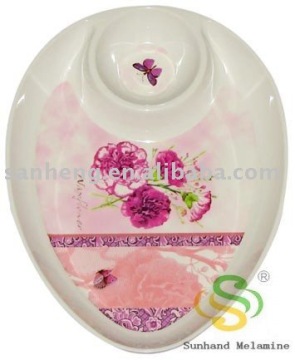 Egg plate(two divided plate)