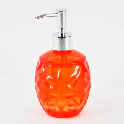 Luxury Dubai Golden Glitter Swarovski Plastic Shampoo Bottle