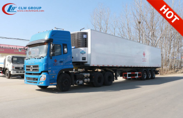 Nagelneuer 15 Meter 77 m³ 3Axles gekühlter Auflieger