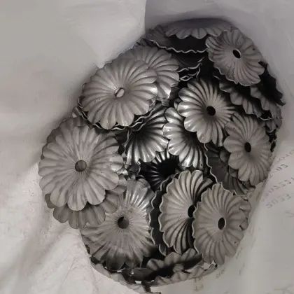 Petal Stamping Leaf for Wrought Iron Gate Decoration