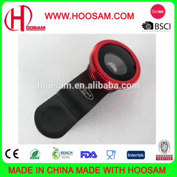 Smart phone lens 3 in 1 camera lens with clip