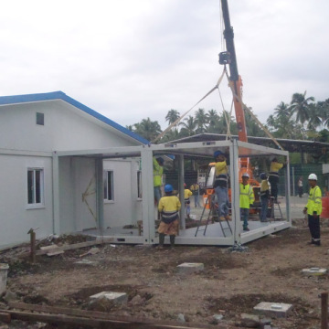 (EPS/PU/XPS/Rockwool+) Sandwich Wall Panel Modular Homes