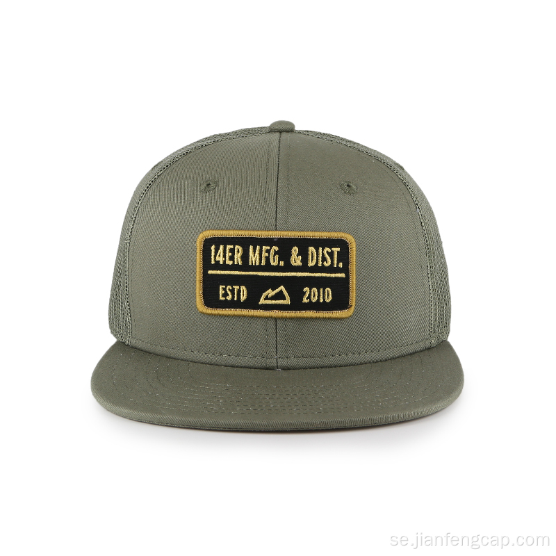 Partihandel anpassad 3D-broderi Snapback hatt