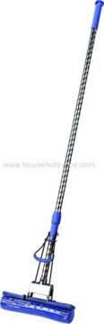 Aluminium menangani bersih datar Spong Mop