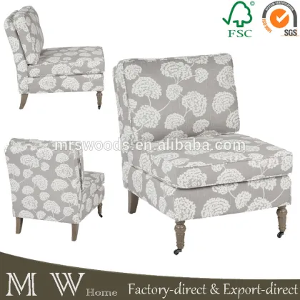 french oak wooden chesterfield chair, upholstered linen chesterfield chair, chesterfield chair
